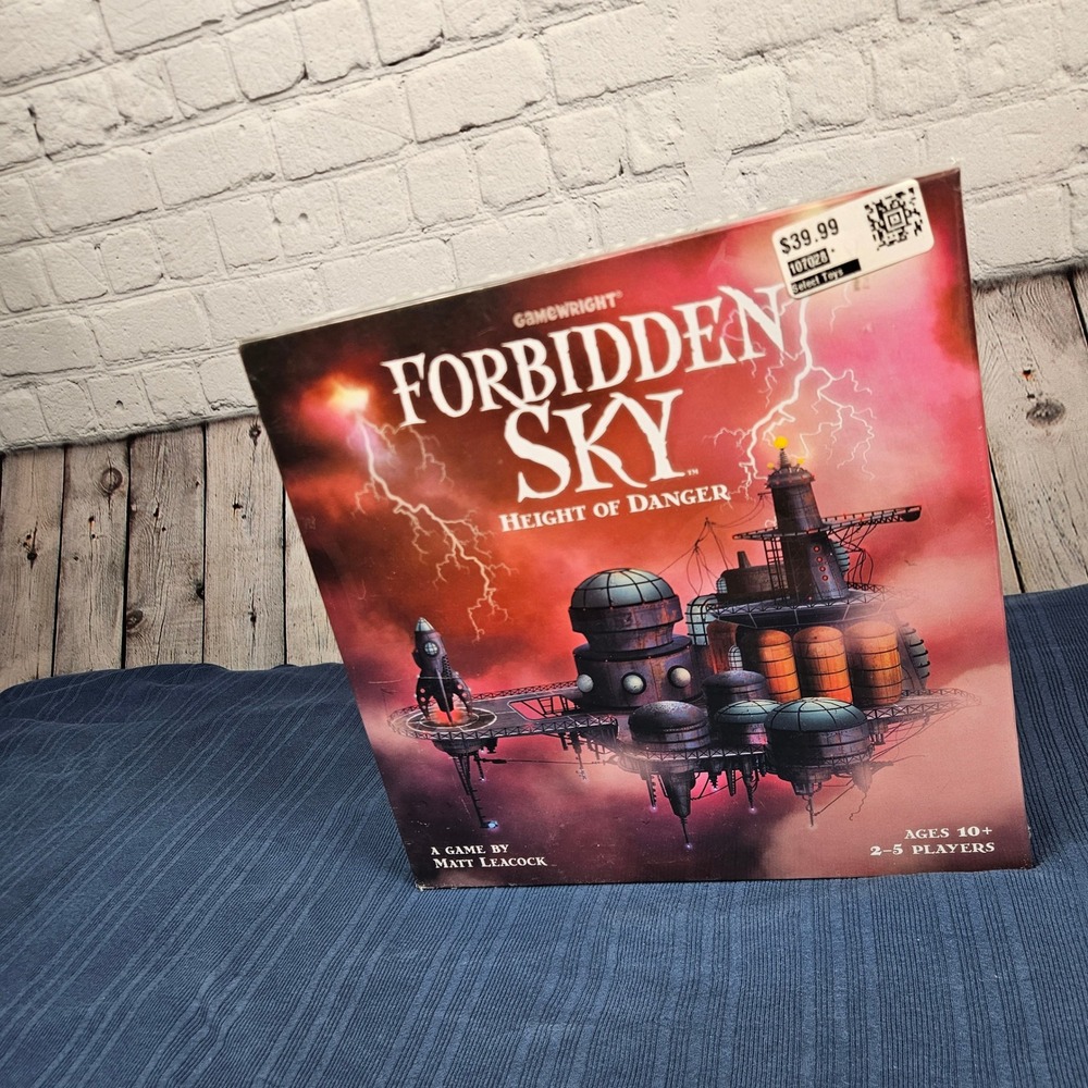 Gamewright Forbidden Sky Height of Danger Board Game Matt Leacock New Sealed